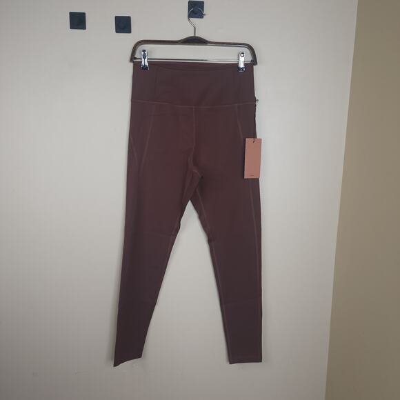 Girlfriend Collective Compressive High-Rise Legging in Earth Size L - Picture 1 of 8